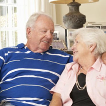 Smiling elderly Couple